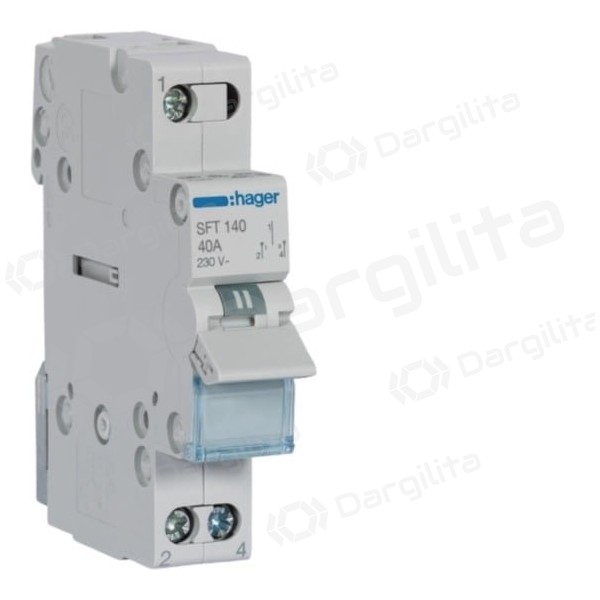 Modulinis perjungėjas Hager SFT140 (1P, 40A, 1 mod.)