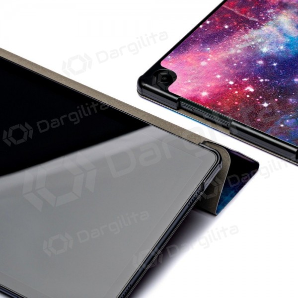 Samsung Galaxy Tab A9+, Tab A11+ dėklas "Smart Leather" (galaxy)