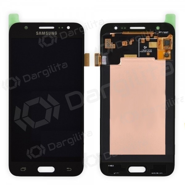 Samsung J500F Galaxy J5 LCD ekranas su liečiamu stikliuku (TFT version) (juodas) (aukšta kokybė)
