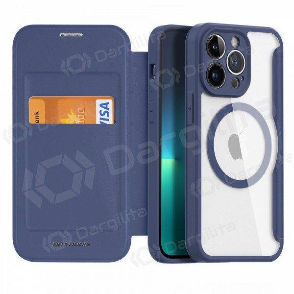 Apple iPhone 13, 14 dėklas "Dux Ducis Skin X Pro" (mėlynas) Apple iPhone 13, 14 dėklas "Dux Ducis Skin X Pro" (mėlynas)