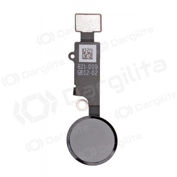 Apple iPhone 7 / iPhone 7 Plus HOME mygtuko jungtis (juoda) (not working pushing and touch id) (Cosmetic Fix Only)