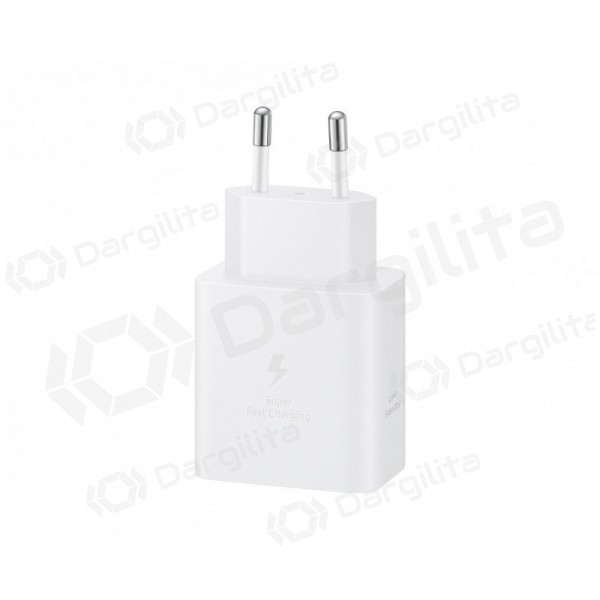 Telefono įkroviklis Samsung EP-T4511 45 W USB-C PPS Super Fast Charging baltas