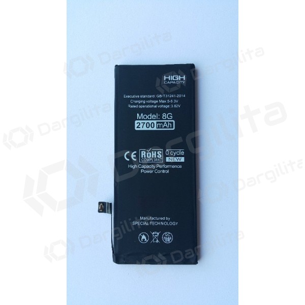 Apple iPhone 8 baterija / akumuliatorius (padidintos talpos) (1980mAh)