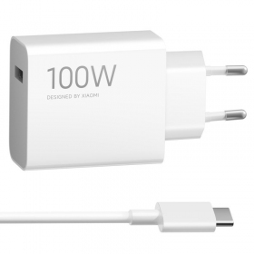 Telefono įkroviklis Xiaomi Charging Combo BHR095VEU 100 W USB-A su USB-C laidu baltas