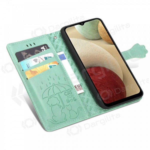 Samsung Galaxy A51 dėklas "Cat-Dog" (žalias)