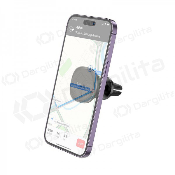 Automobilinis telefono laikiklis Borofone BH102 (air vent) juodas Automobilinis telefono laikiklis Borofone BH102 (air vent) juodas