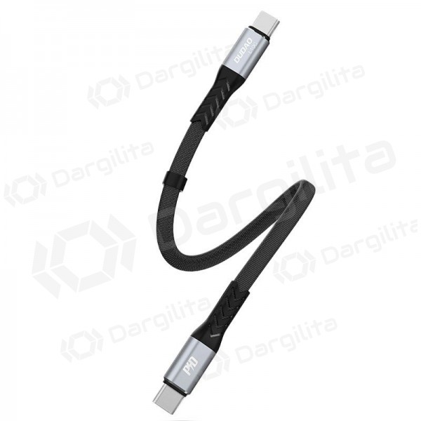 USB-C laidas Dudao L10C USB-C į USB-C 0.23 m 100 W juodas