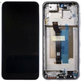Xiaomi Redmi Note 15 Pro 5G ekranas (mėlynas) (su rėmeliu) (originalus)
