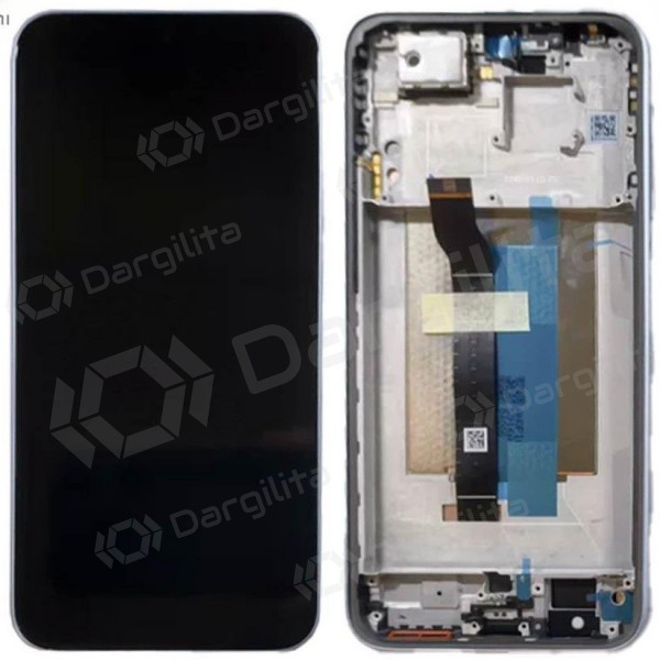 Xiaomi Redmi Note 15 Pro 5G ekranas (mėlynas) (su rėmeliu) (originalus)