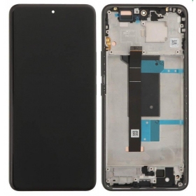 Xiaomi Redmi Note 15 Pro 4G ekranas (titano pilka) (su rėmeliu) (originalus)