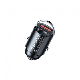 Automobilinis telefono įkroviklis Remax RCC359 30 W USB-C + USB-A juodas