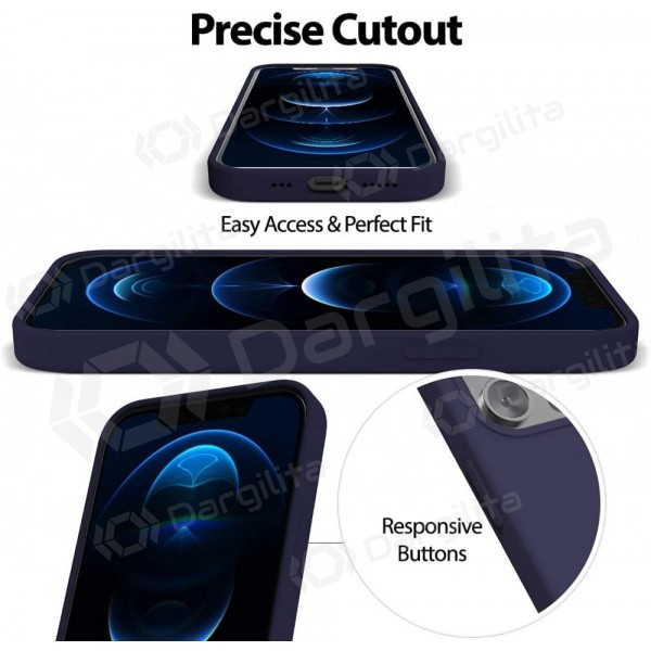 Samsung Galaxy A37 dėklas Mercury "Pure Magsafe Silicon Case" (tamsiai mėlynas)