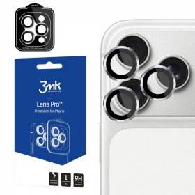 Apple iPhone 18 Pro, 18 Pro Max apsauginis grūdintas stiklas kamerai "3MK Lens Pro"
