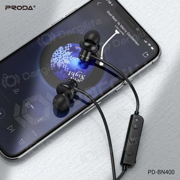 Belaidė laisvų rankų įranga Proda PD-BN400 Bluetooth (balta)