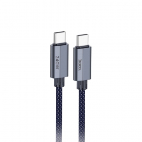 USB-C laidas Hoco U134 USB-C į USB-C 1.8 m 240 W juodas