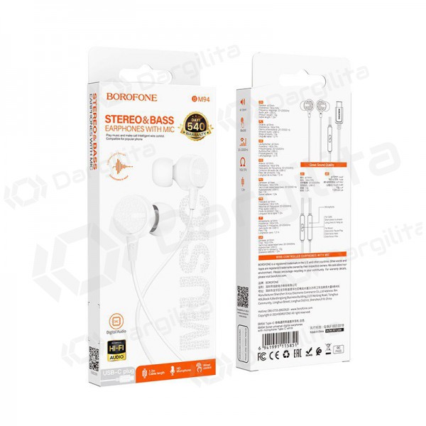 Ausinės Borofone BM94 USB-C Ausinės Borofone BM94 USB-C