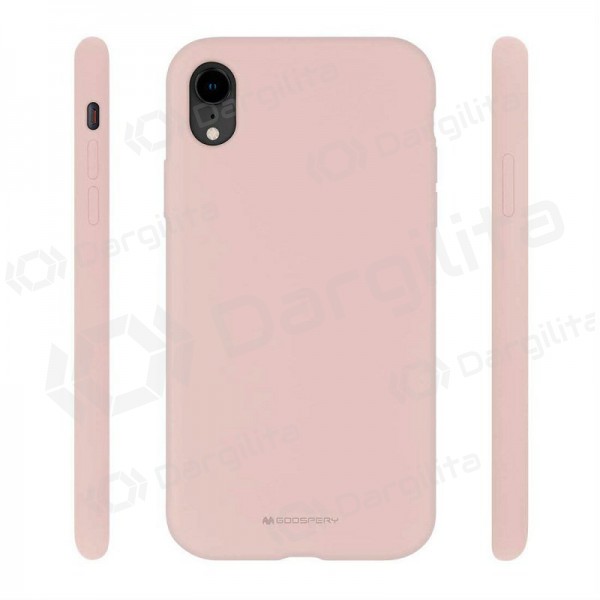 Samsung A135 Galaxy A13 4G dėklas Mercury Goospery "Silicone Case" (rožinio smėlio)