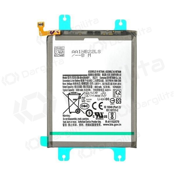 Samsung Galaxy A32 5G, A42, A72, M22, M32 baterija, akumuliatorius (EB-BA426ABY)