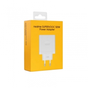 Telefono įkroviklis Realme VCBBOAEH 120 W SuperVOOC USB-A baltas