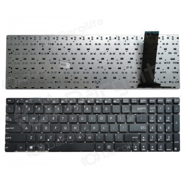 ASUS N56, N76, R500v, S500, U550 (US) klaviatūra