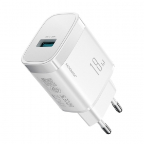 Telefono įkroviklis Joyroom JR-TF4 18 W USB-A PD QC baltas