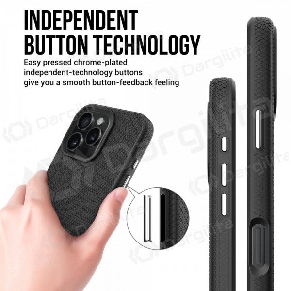 Apple iPhone 16 Plus dėklas „Perfectionists“ (juodas) Apple iPhone 16 Plus dėklas „Perfectionists“ (juodas)