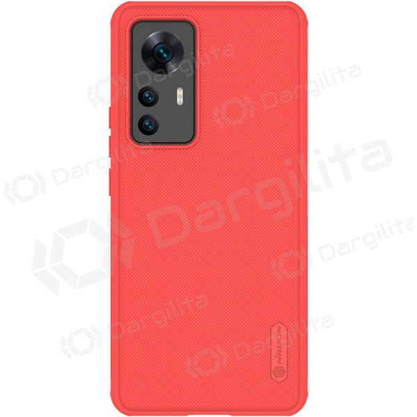 Xiaomi Redmi Note 12 5G / Poco X5 dėklas „Nillkin Frosted Shield“ (raudonas)