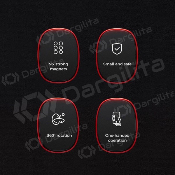 Automobilinis telefono laikiklis Joyroom JR-ZS205 (dashboard) magnetic juodas