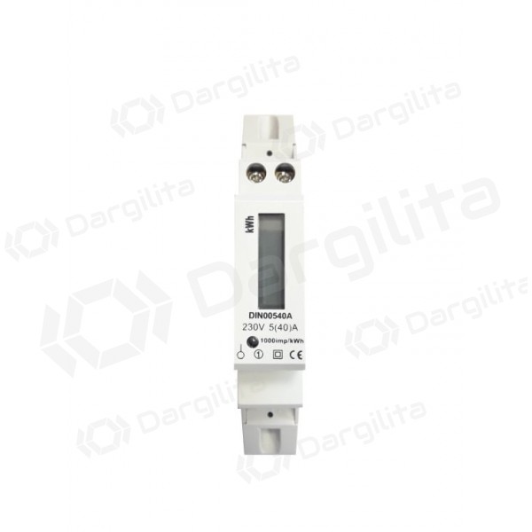 Elektros skaitiklis DIN00540A (1 Fazė, 40A)