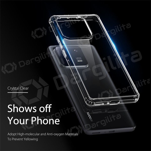 Xiaomi Redmi Note 12 Pro+ 5G dėklas "Dux Ducis Clin" (skaidrus)