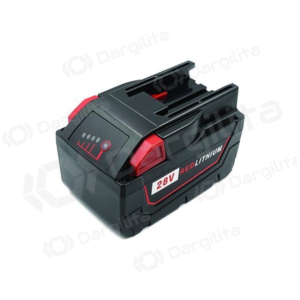 Akumuliatorius Milwaukee M28 28V įrankiams 4Ah Li-ion (pakaitinis)