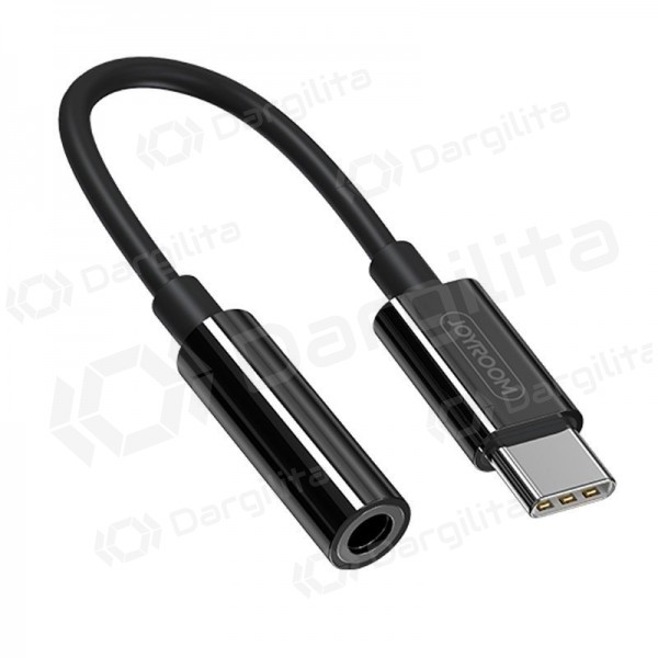Audio adapteris Joyroom SH-C1 USB-C į 3.5 mm juodas