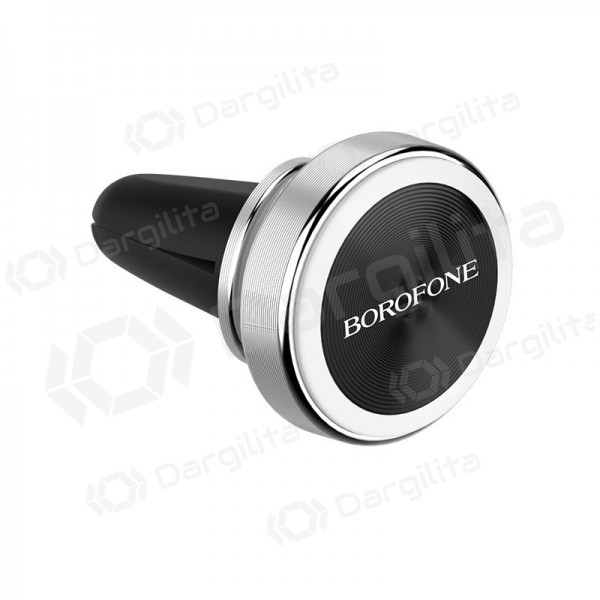 Automobilinis Universalus telefono laikiklis Borofone BH6, mounted on ventilation grilles, magnetic, juodas