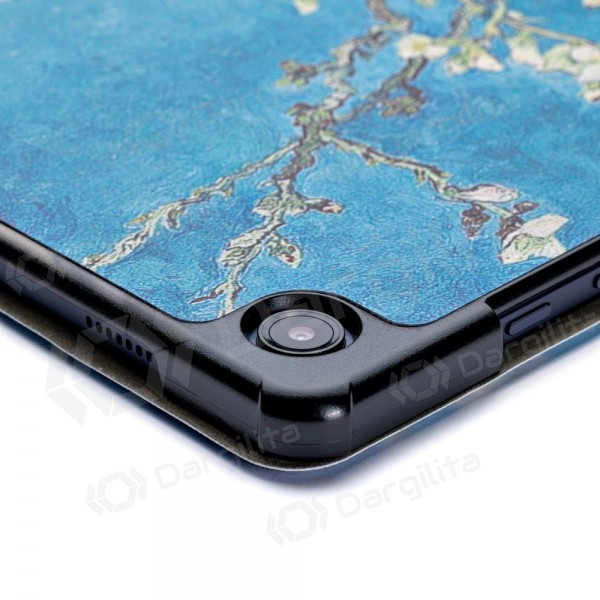 Samsung Galaxy Tab A9+, Tab A11+ dėklas "Smart Leather" (sakura)