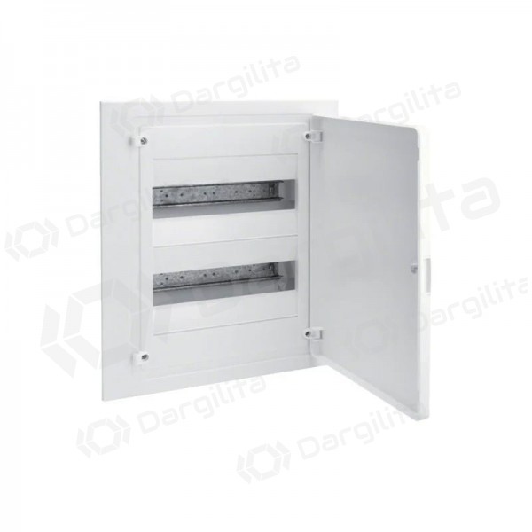 GOLF2 plastikinis įleidžiamas skydelis VF212PD 24 mod. Hager (IP40)