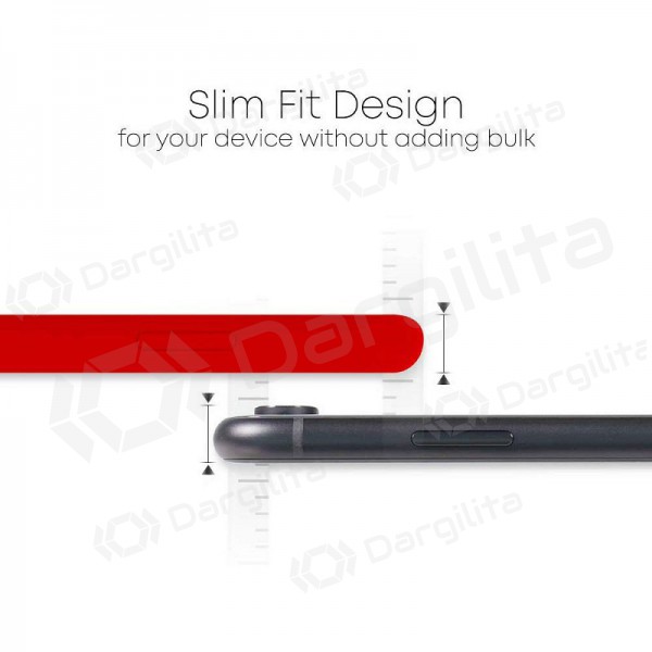 Samsung A536 Galaxy A53 5G dėklas Mercury Goospery "Silicone Case" (raudonas)