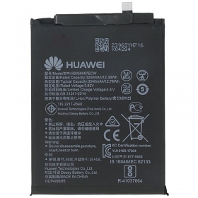 Huawei Mate 10 Lite / Nova 2 Plus / P30 Lite / Honor 7X (HB356687ECW) baterija / akumuliatorius (3340mAh) (service pack) (originalus)