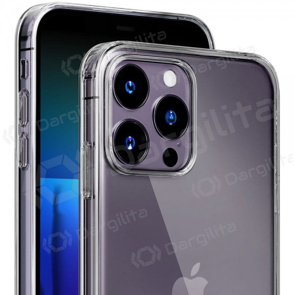 Apple iPhone 15 dėklas "3MK Clear Case" 1,2mm (skaidrus)