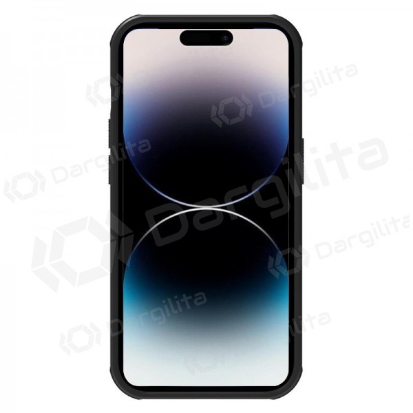 Apple iPhone 14 Plus dėklas „Nillkin Frosted Shield“ (juodas)