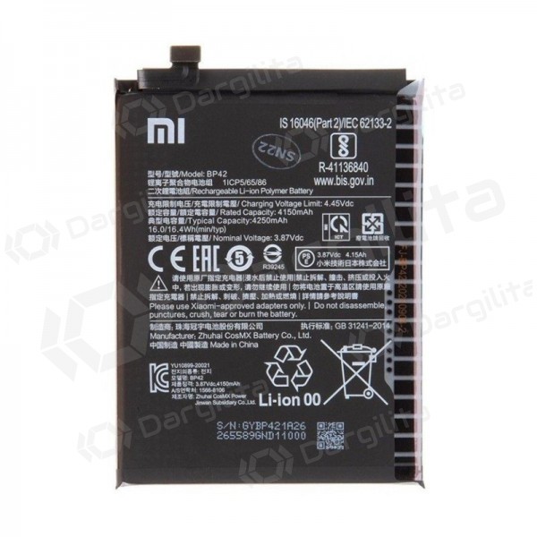 Xiaomi Mi 11 Lite 4G / Mi 11 Lite 5G / 11 Lite 5G NE baterija, akumuliatorius (originalus)