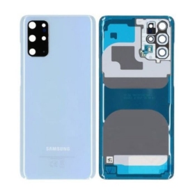 Samsung G985 / G986 Galaxy S20 Plus galinis baterijos dangtelis (Cloud Blue) (naudotas grade B, originalus)
