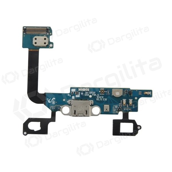Samsung G850F Galaxy Alpha įkrovimo lizdo ir mikrofono jungtis