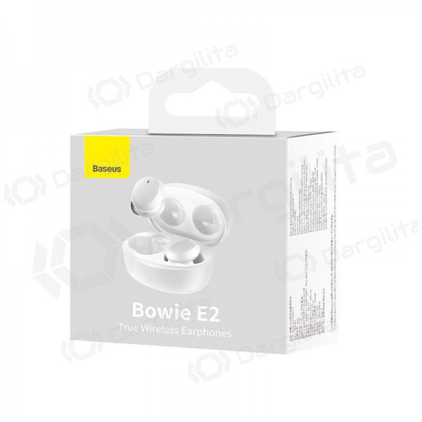 Belaidė laisvų rankų įranga Baseus Bowie E2 NGTW090002 (balta)