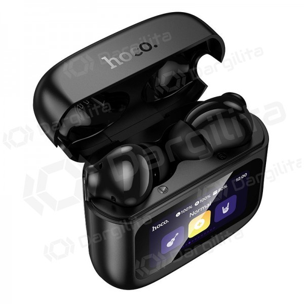 Belaidės ausinės su mikrofonu Hoco EQ14 Bluetooth 5.4 juodos