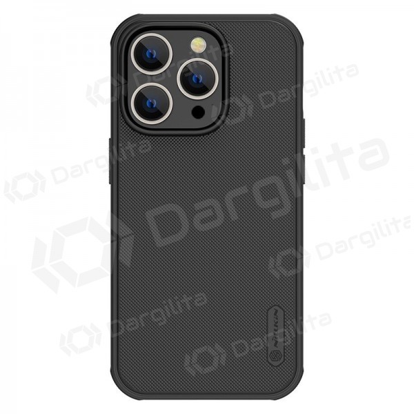 Apple iPhone 14 Plus dėklas „Nillkin Frosted Shield“ (juodas)