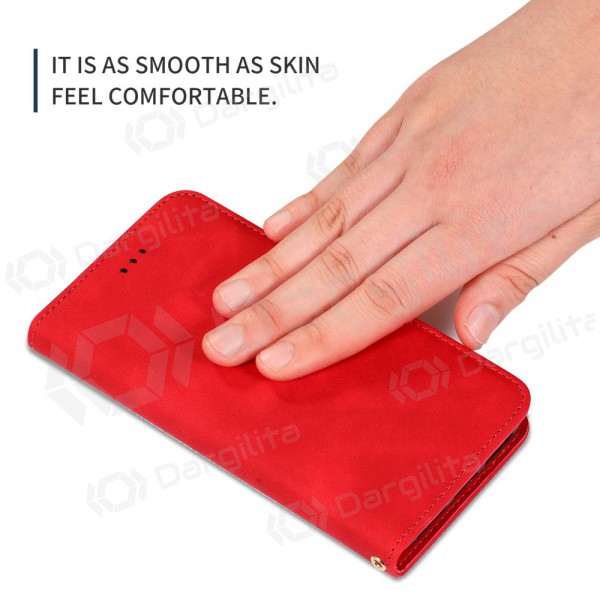 Xiaomi Redmi Note 11 4G / Note 11S dėklas "Business Style" (raudonas)