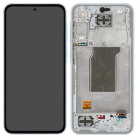 Samsung Galaxy A35 ekranas (Awesome Iceblue) (su rėmeliu) (originalus)