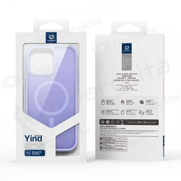 Apple iPhone 16 Pro Max dėklas "Dux Ducis Yind" (juodas)