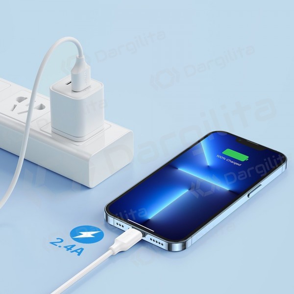 Lightning laidas Joyroom S-UL012A9 USB-A į Lightning 1 m 2.4 A juodas