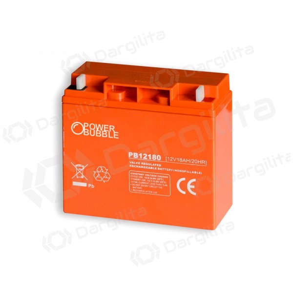 Akumuliatorius Power Bubble PB1218 (18Ah, 12V)